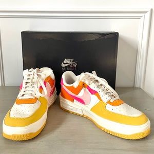 New in Box - Never Worn - Nike Air Force 1 in Fontanka 'Sunrise' - Size 9.5 (W)